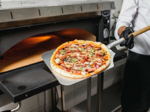 Baking Pizza Using Electric Oven