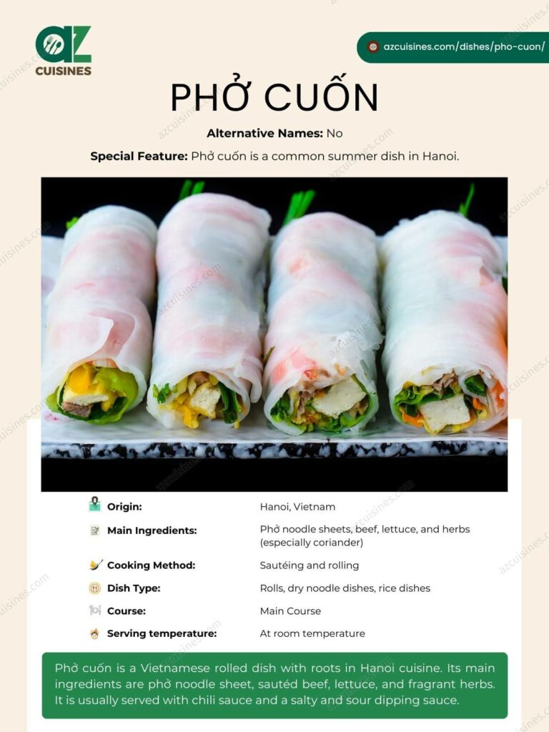 Pho Cuon Overview