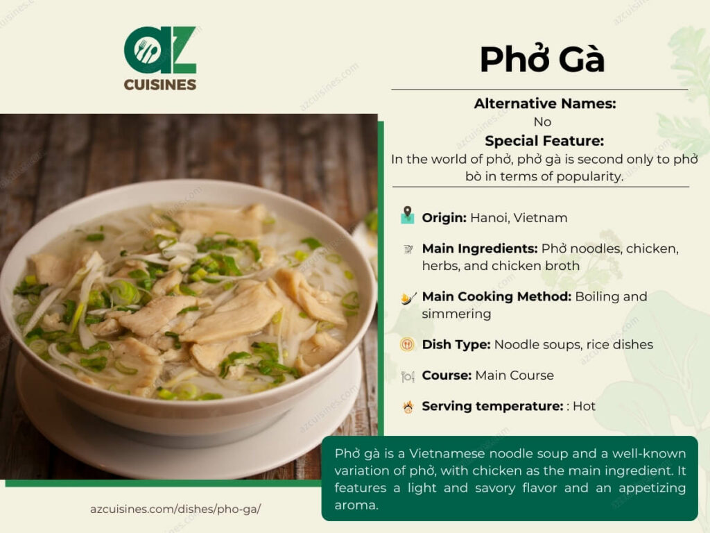 Pho Ga Overview