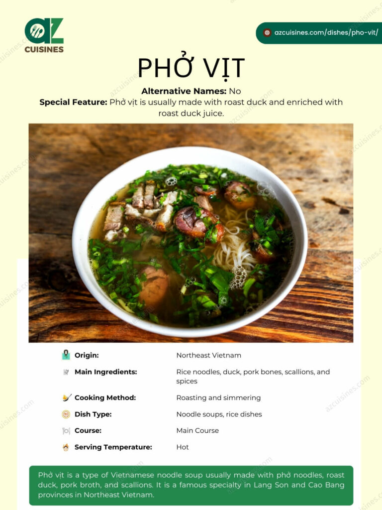 Pho Vit Overview