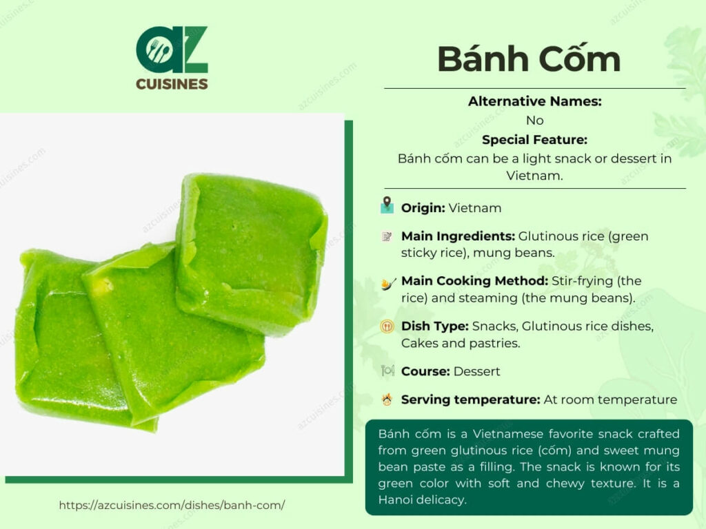 Banh Com Overview