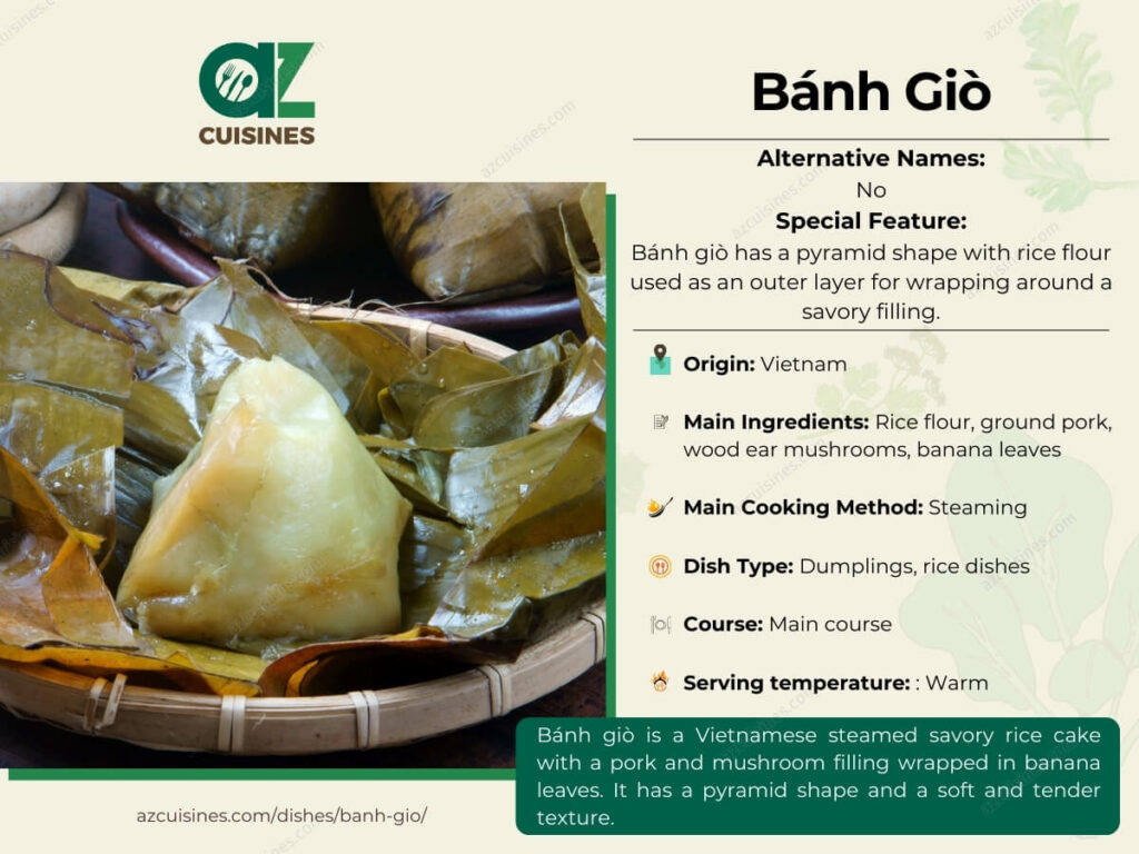Banh Gio Overview