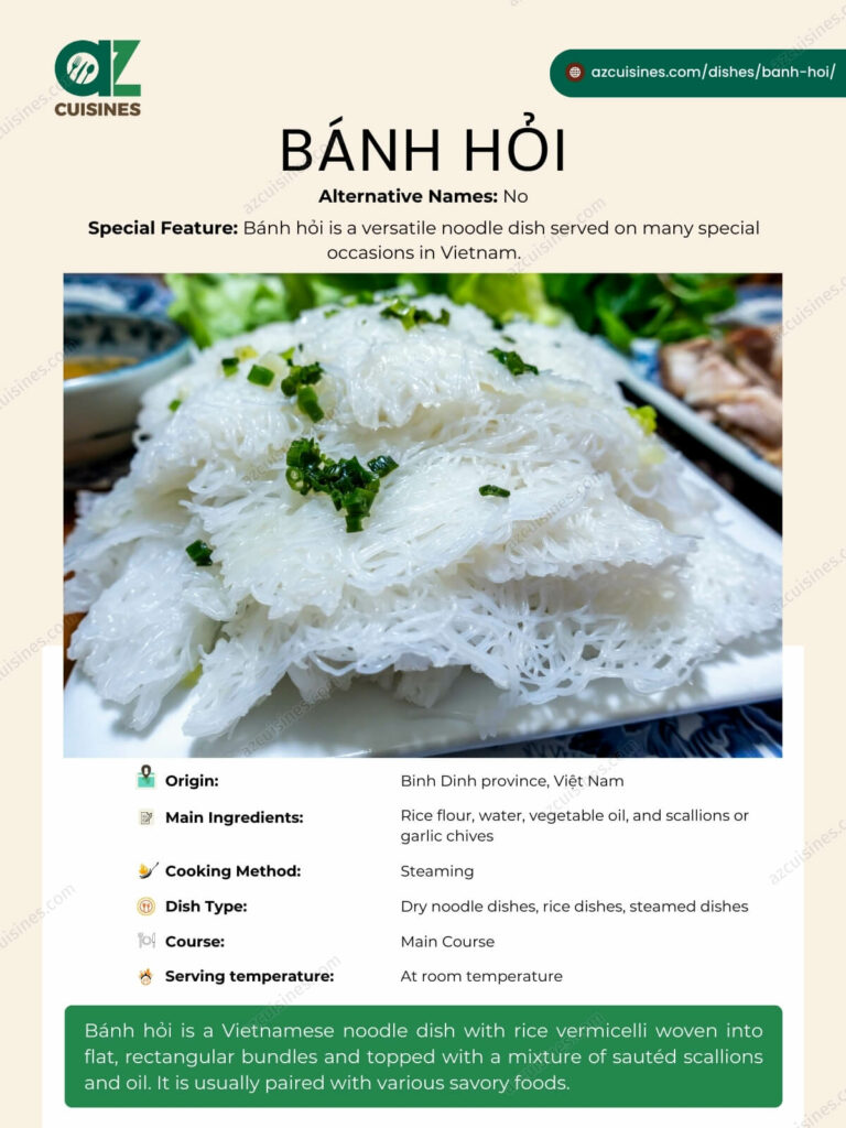 Banh Hoi Overview