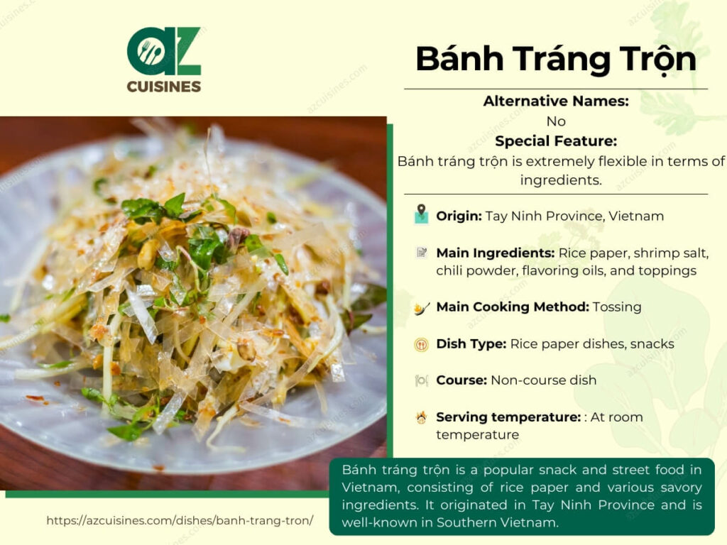 Banh Trang Tron Overview