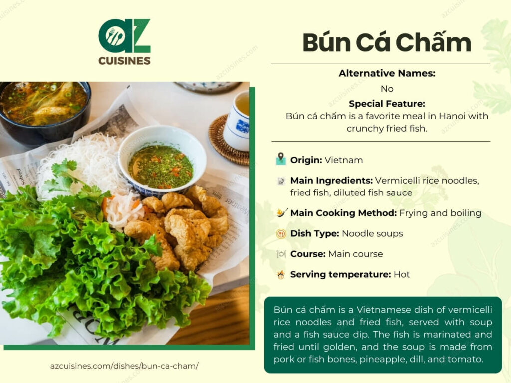 Bun Ca Cham Overview