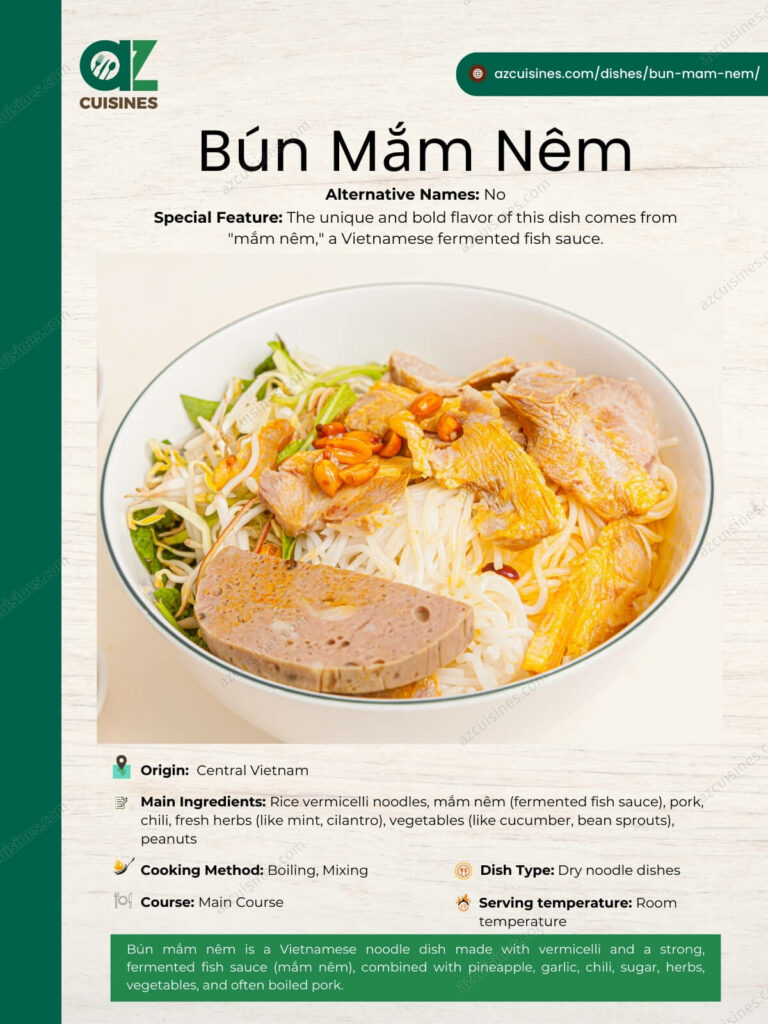 Bun Mam Nem Overview