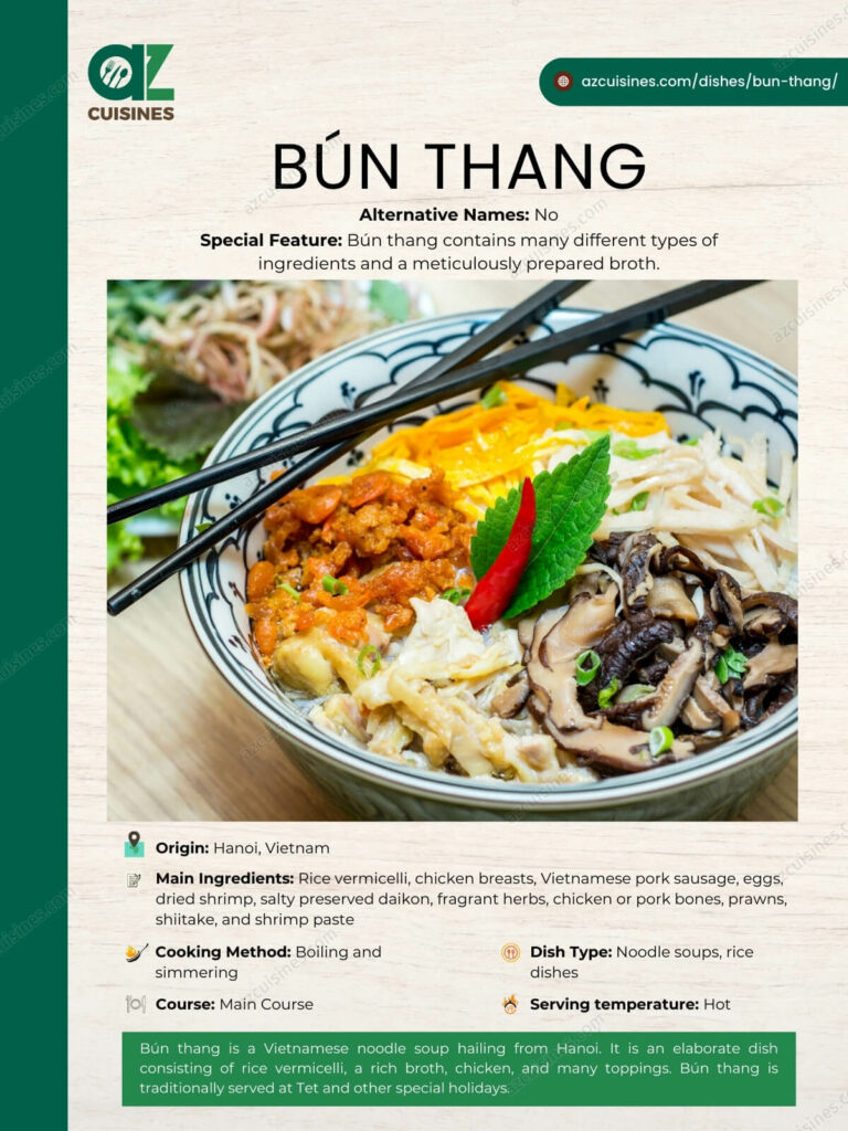 Bun Thang Overview