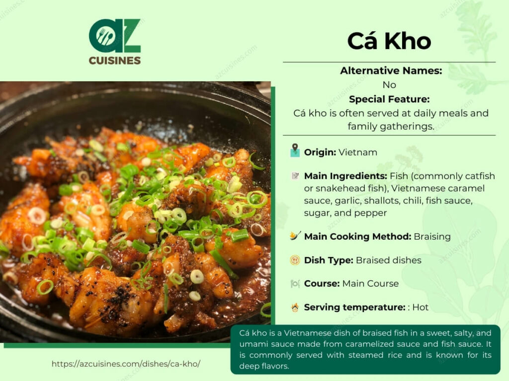 Ca Kho Overview