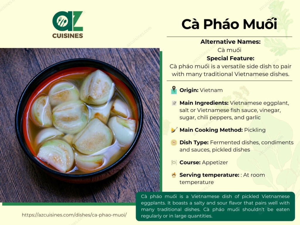 Ca Phao Muoi Infographic