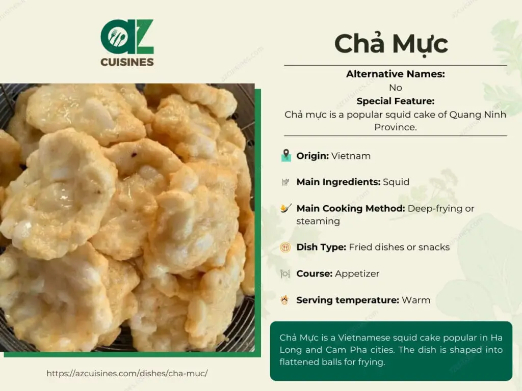 Cha Muc Infographic