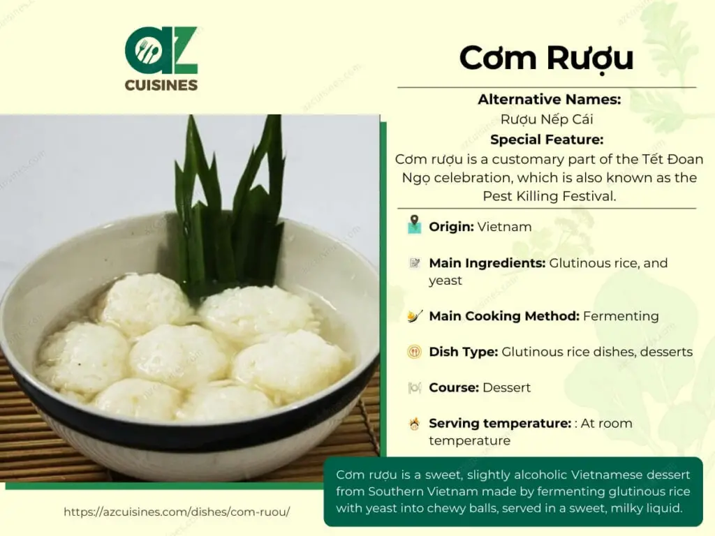 Com Ruou Overview