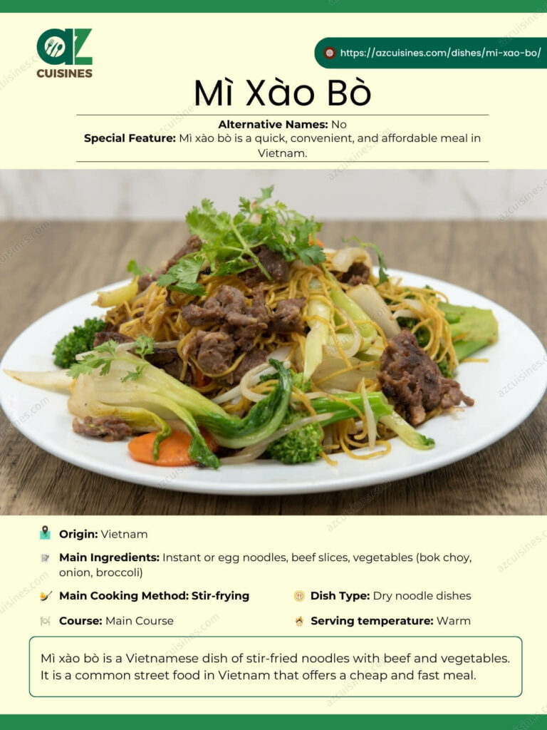 Mi Xao Bo Overview