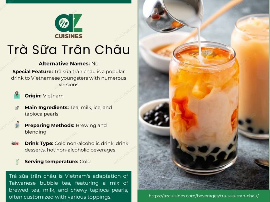 Tra Sua Tran Chau Overview