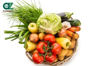 Basket Vegetables