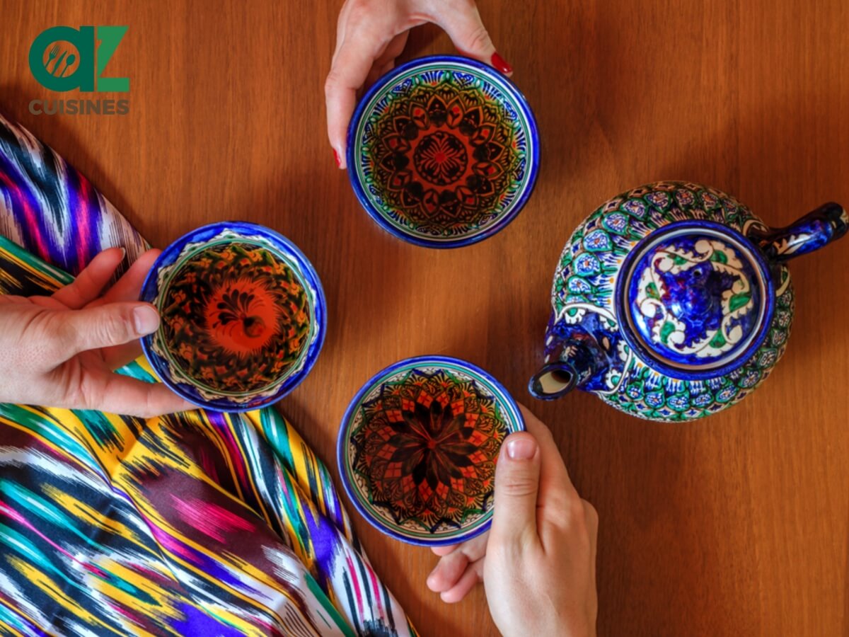 Drinking Samarkand Tea