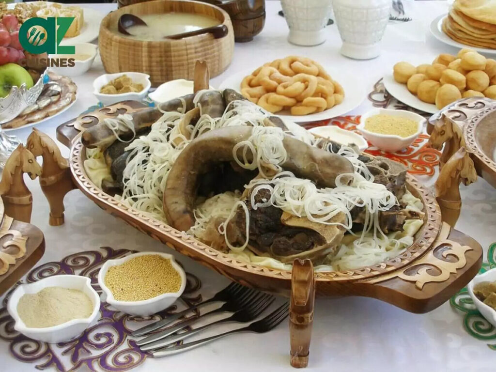 Kazakh Dishes Beshbarmak