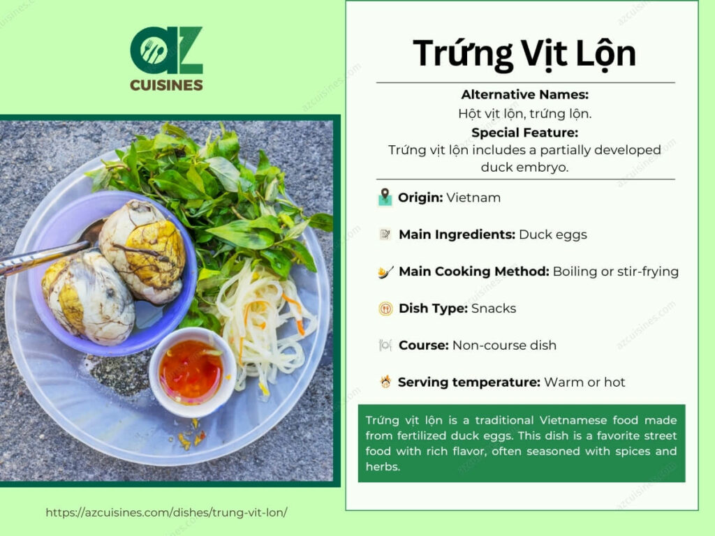 Trung Vit Lon Overview