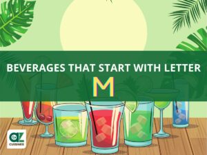 Beverages That Start With Letter M