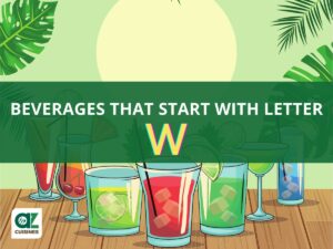 Beverages That Start With Letter W