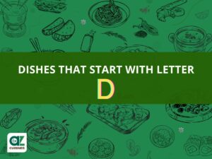 Dishes That Start With Letter D