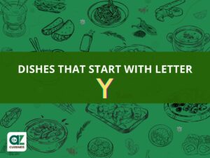 Dishes That Start With Letter Y