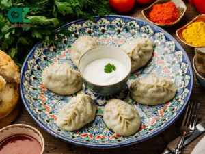 Manti Uzbek Dishes Dumplings