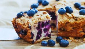 Blueberry Cheesecake Crumb Cake Recipe