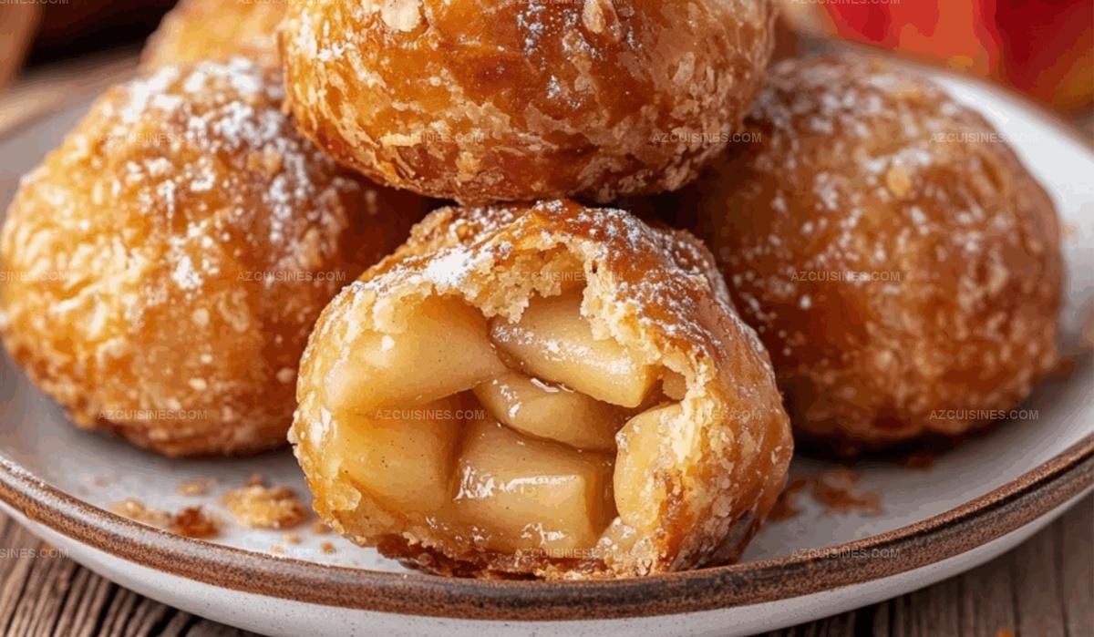 Air Fryer Apple Pie Bombs Recipe