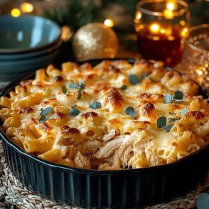 Buffalo Chicken Pasta Bake Recipe