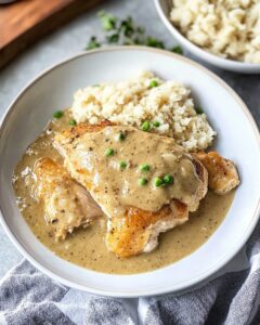 Homestyle Chicken with Creamy Gravy Recipe