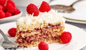 Raspberry Coconut Cake Recipe