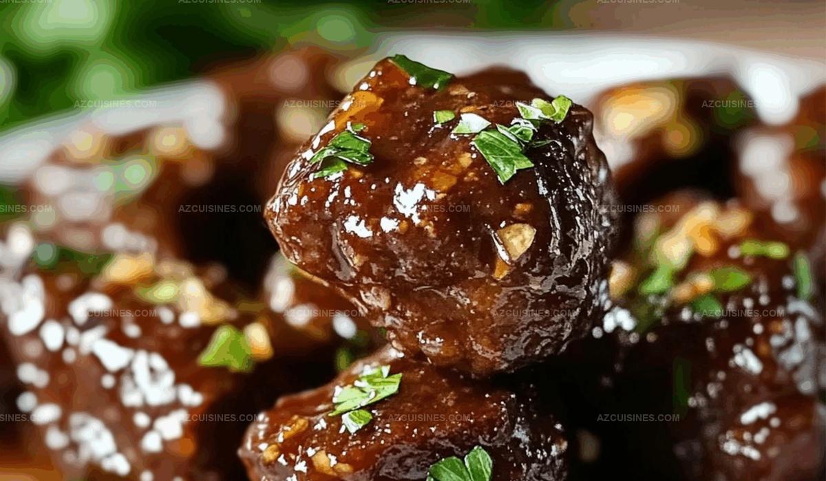 Honey Garlic Steak Bites Recipe