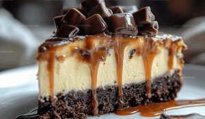 Caramel Brownie Cheesecake Recipe