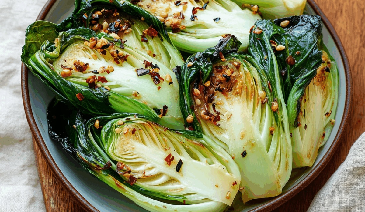 Roasted Bok Choy Recipe