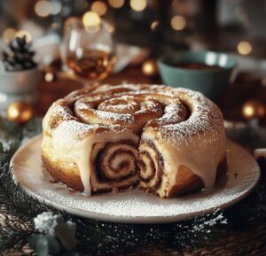 Cinnamon Roll Cake Recipe