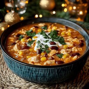 Crockpot Cream Cheese Chicken Chili Recipe