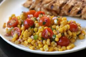 Easy Corn And Tomato Salad Recipe