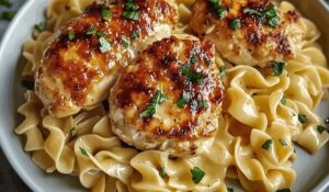Chicken with Buttered Noodles Recipe
