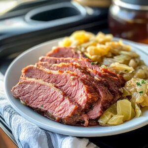 Slow Cooker Corned Beef and Cabbage Recipe