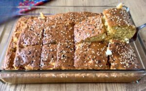 Savory Red Lentil and Herb Bake Recipe