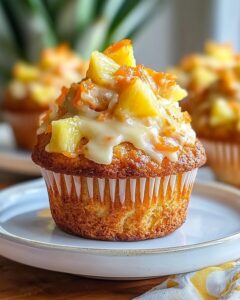 Hawaiian Pineapple Carrot Muffins Recipe
