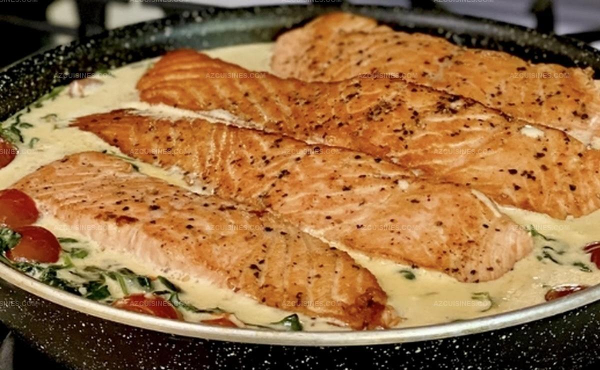 Creamy Parmesan Salmon Delight Recipe