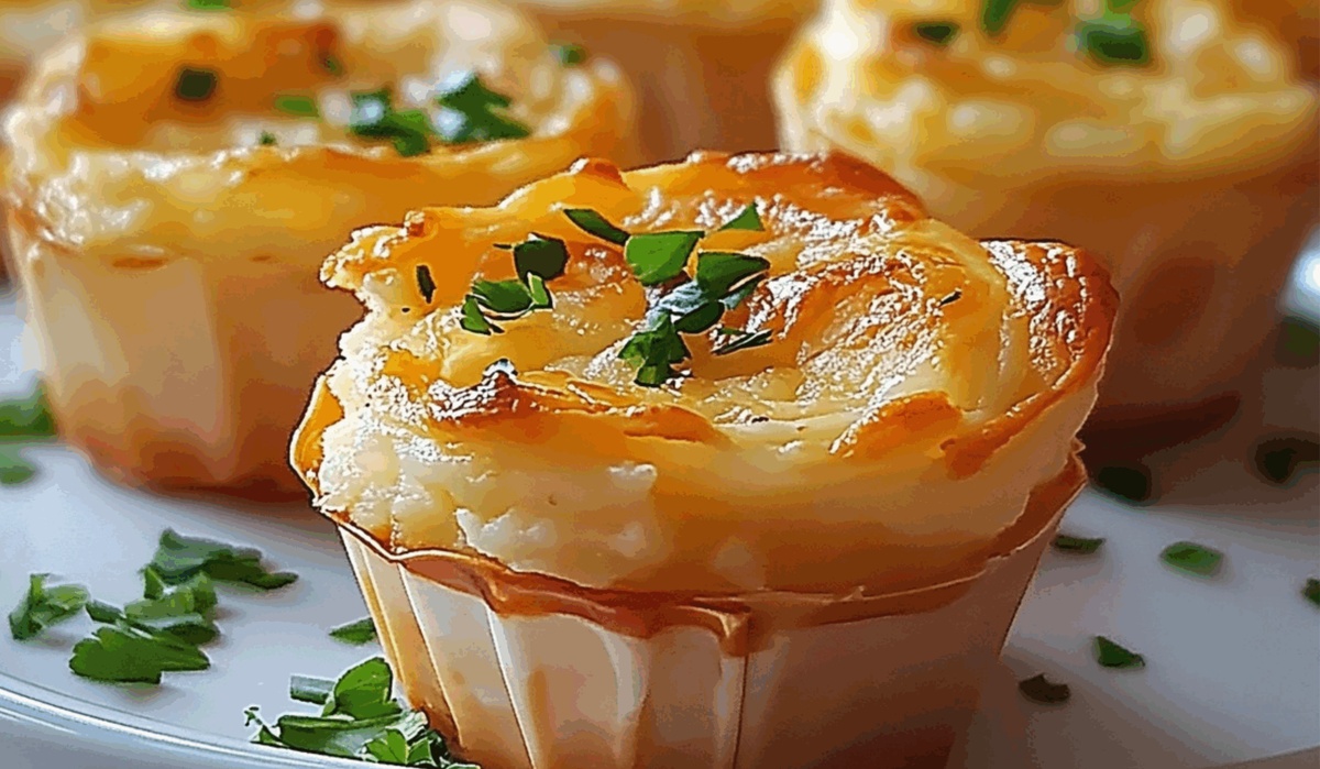 Cheesy Mashed Potato Puffs Recipe