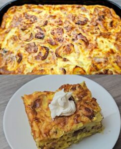 Rustic Potato Moussaka with Savory Meat Layer Recipe