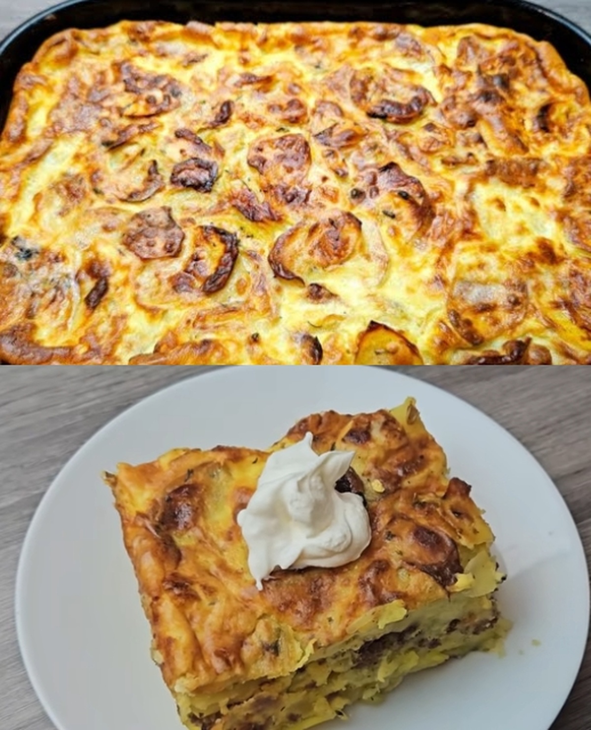 Rustic Potato Moussaka with Savory Meat Layer Recipe