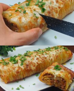 Gourmet Minced Meat Stuffed Potatoes Recipe