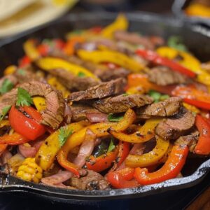 Sizzling Chinese Pepper Steak With Onions Recipe