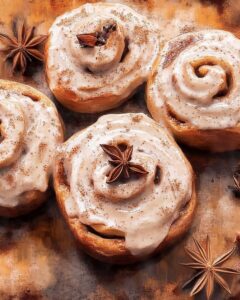 Soft and Spicy Chai-Inspired Cinnamon Rolls Recipe