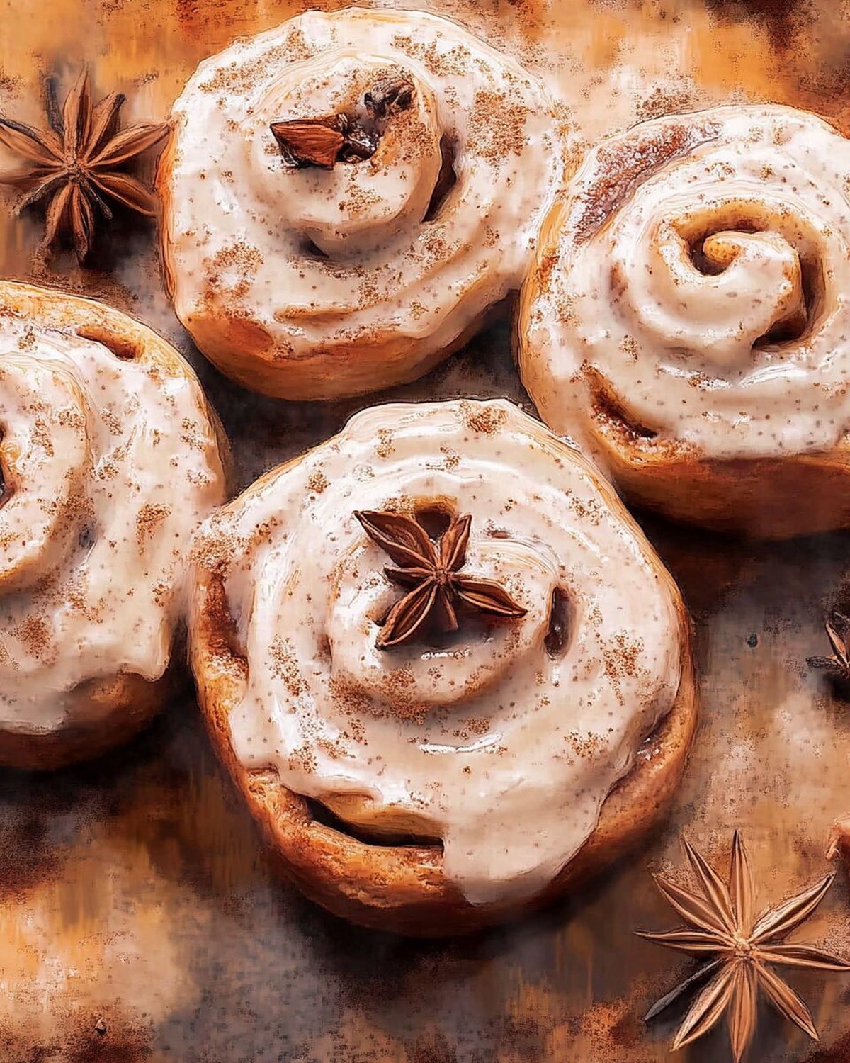 Soft and Spicy Chai-Inspired Cinnamon Rolls Recipe