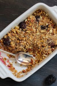Apple And Blackberry Crumble Recipe